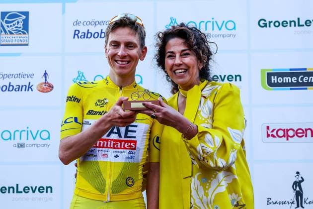 Bilder des Jahres 2024, Sport 07 Juli Sport Themen der Woche KW30 Sport Bilder des Tages Profronde Surhuisterveen 2024 SURHUISTERVEEN, NETHERLANDS - JULY 23: Tadej PogaÄar of UAE team Emirates wins the professional round of Surhuisterveen 2024 during the Profronde Surhuisterveen 2024 match between and at on July 23, 2024 in Surhuisterveen, Netherlands. Surhuisterveen Netherlands Content not available for redistribution in The Netherlands directly or indirectly through any third parties. Copyright: xPieterxvanxderxWoudex