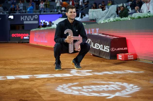 Generali Open ATP, Tennis Herren 250 2024; Kitzbühel, 23.07.2024 Dominic Thiem (AUT, Österreich); Generali Open 2024, ATP 250, Sportpark Kitzbühel am 23.07.2024, Kitzbühel. Copyright: xBEAUTIFULxSPORTSx Pajonkx