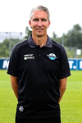 Co-Trainer Frank Kaspari, SC Paderborn - 2. Fussball Bundesliga Porträttermin 2. BL 2024 2025 offizieller Fototermin SC Paderborn im Trainings- und Nachwuchsleistungszentrum - Porträt, Portrait, Einzelbild, Deutschland, Fussball, Maenner, GER, 23.07.2024