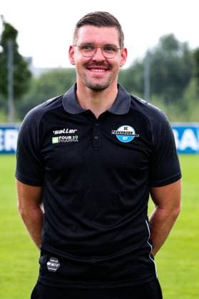 Co-Trainer Eduard Schmidt, SC Paderborn - 2. Fussball Bundesliga Porträttermin 2. BL 2024 2025 offizieller Fototermin SC Paderborn im Trainings- und Nachwuchsleistungszentrum - Porträt, Portrait, Einzelbild, Deutschland, Fussball, Maenner, GER, 23.07.2024
