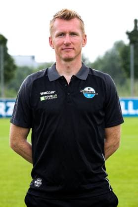 Torwarttrainer Nico Burchert, SC Paderborn - 2. Fussball Bundesliga Porträttermin 2. BL 2024 2025 offizieller Fototermin SC Paderborn im Trainings- und Nachwuchsleistungszentrum - Porträt, Portrait, Einzelbild, Deutschland, Fussball, Maenner, GER, 23.07.2024