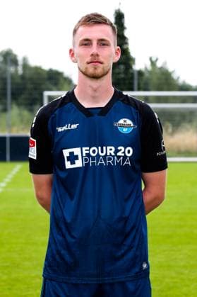 Tjark Scheller, SC Paderborn - 2. Fussball Bundesliga Porträttermin 2. BL 2024 2025 offizieller Fototermin SC Paderborn im Trainings- und Nachwuchsleistungszentrum - Porträt, Portrait, Einzelbild, Deutschland, Fussball, Maenner, GER, 23.07.2024