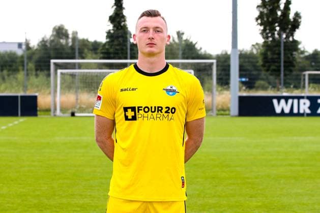 Torwart Markus Schubert, SC Paderborn - 2. Fussball Bundesliga Porträttermin 2. BL 2024 2025 offizieller Fototermin SC Paderborn im Trainings- und Nachwuchsleistungszentrum - Porträt, Portrait, Einzelbild, Deutschland, Fussball, Maenner, GER, 23.07.2024
