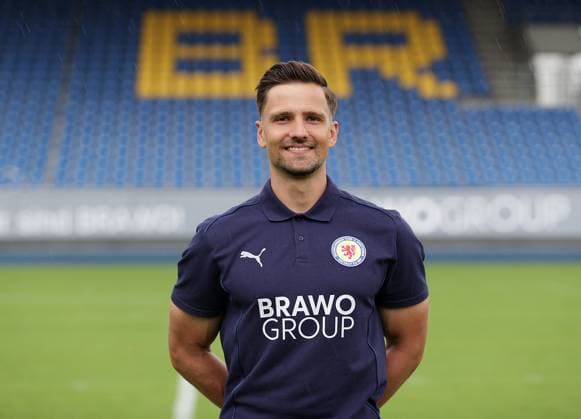 Athletiktrainer Janning Michels (Eintracht Braunschweig) ; Eintracht Braunschweig; 2.BL, Portraettermin 2024 2025