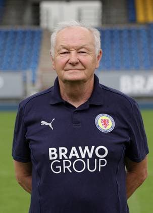 Betreuer Berthold Schliwa (Eintracht Braunschweig) ; Eintracht Braunschweig; 2.BL, Portraettermin 2024 2025