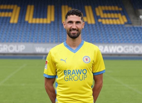Fabio Kaufmann (Eintracht Braunschweig) ; Eintracht Braunschweig; 2.BL, Portraettermin 2024 2025