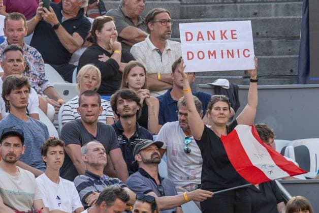 23.07.2024, Sportpark, Kitzbühel, AUT, ATP, Tennis Herren Tour, Generali Open Kitzbühel, 1. Runde, im Bild Fans during 1st round match of Generali Open Tennis Tournament of the ATP Tour at the Sportpark in Kitzbühel, Austria on 2024 07 23. Expa Kitzbühel