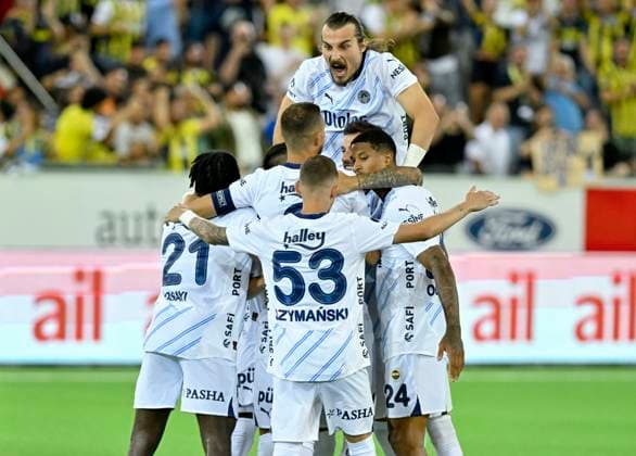 Ã‡aglar Söyüncü, FB, Jubel, FC Lugano - Fenerbahce SK, Qualifikation Champions League, Fussball, 23.07.2024