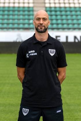 Physiotherapeut Tobias Gienger; SC Preußen Münster; 2. Bundesliga, Porträttermin 2024 2025 Copyright: xKirchner-Media THx