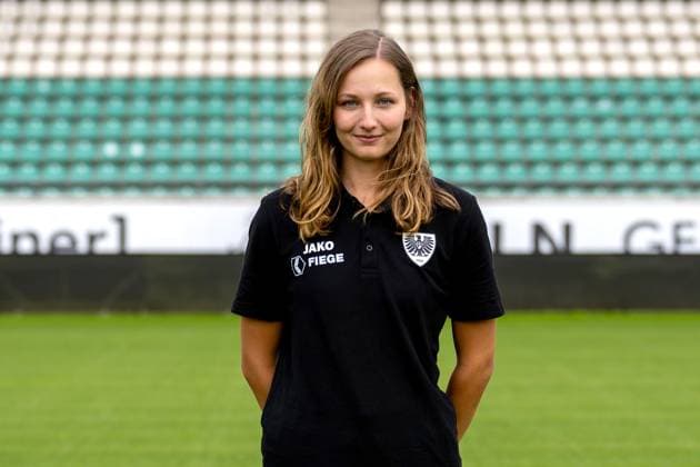 Physiotherapeutin Kira Loose; SC Preußen Münster; 2. Bundesliga, Porträttermin 2024 2025 Copyright: xKirchner-Media THx
