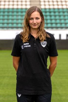 Physiotherapeutin Kira Loose; SC Preußen Münster; 2. Bundesliga, Porträttermin 2024 2025 Copyright: xKirchner-Media THx