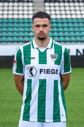 Yassine Bouchama; SC Preußen Münster; 2. Bundesliga, Porträttermin 2024 2025 Copyright: xKirchner-Media THx