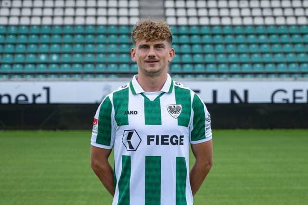 Thorben Deters; SC Preußen Münster; 2. Bundesliga, Porträttermin 2024 2025 Copyright: xKirchner-Media THx