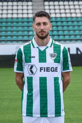 Charalambos Makridis; SC Preußen Münster; 2. Bundesliga, Porträttermin 2024 2025 Copyright: xKirchner-Media THx