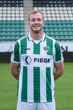 Simon Scherder; SC Preußen Münster; 2. Bundesliga, Porträttermin 2024 2025 Copyright: xKirchner-Media THx