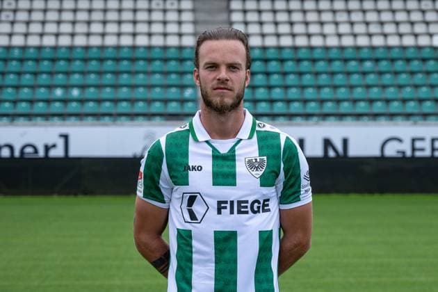Jorrit Hendrix; SC Preußen Münster; 2. Bundesliga, Porträttermin 2024 2025 Copyright: xKirchner-Media THx