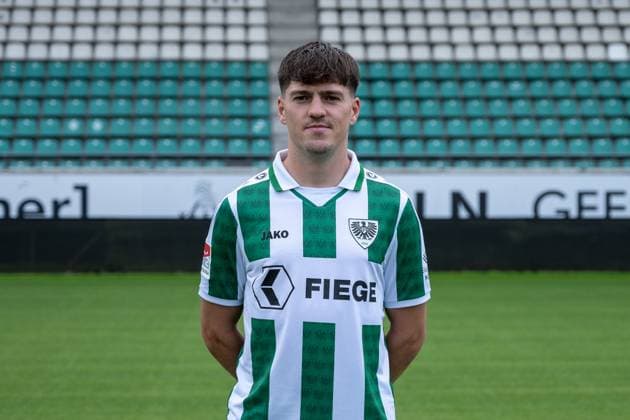 Dominik Schad; SC Preußen Münster; 2. Bundesliga, Porträttermin 2024 2025 Copyright: xKirchner-Media THx