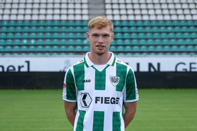Luca Bolay; SC Preußen Münster; 2. Bundesliga, Porträttermin 2024 2025 Copyright: xKirchner-Media THx