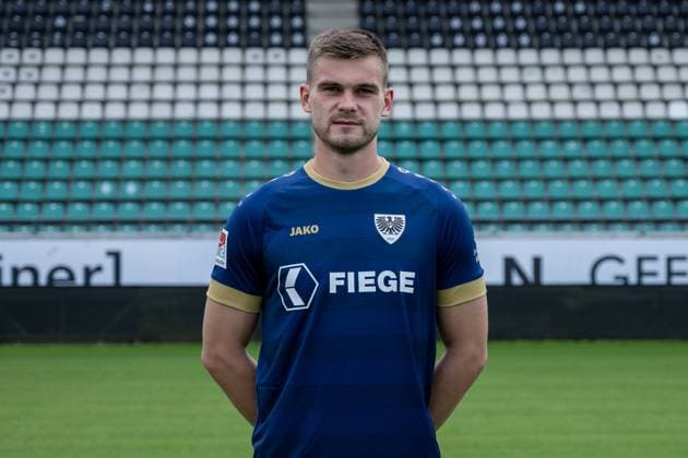 Morten Behrens; SC Preußen Münster; 2. Bundesliga, Porträttermin 2024 2025 Copyright: xKirchner-Media THx