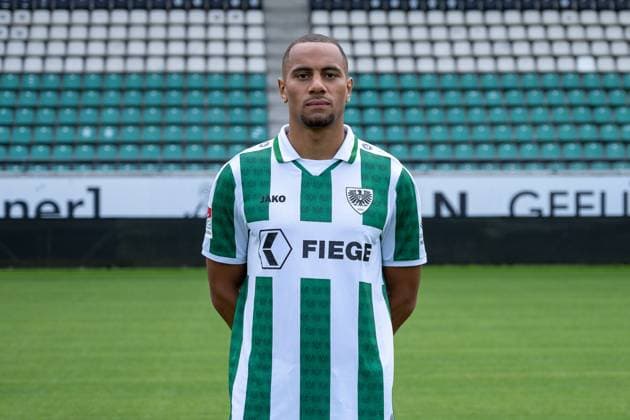 Etienne Amenyido; SC Preußen Münster; 2. Bundesliga, Porträttermin 2024 2025 Copyright: xKirchner-Media THx
