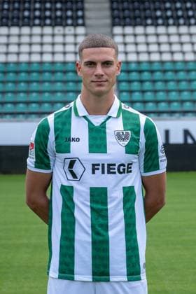 Luca Bazzoli; SC Preußen Münster; 2. Bundesliga, Porträttermin 2024 2025 Copyright: xKirchner-Media THx