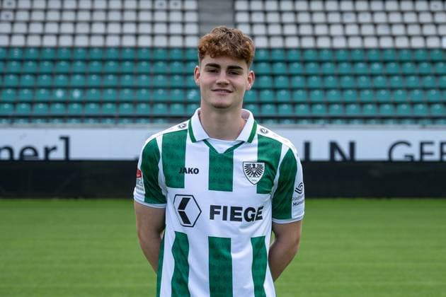 Jakob Korte; SC Preußen Münster; 2. Bundesliga, Porträttermin 2024 2025 Copyright: xKirchner-Media THx