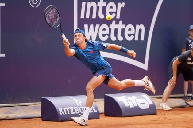 Generali Open ATP, Tennis Herren 250 2024; Kitzbühel, 24.07.2024 Lukas Neumayer (AUT, Österreich); Generali Open 2024, ATP 250, Sportpark Kitzbühel am 24.07.2024, Kitzbühel. Copyright: xBEAUTIFULxSPORTSx Pajonkx