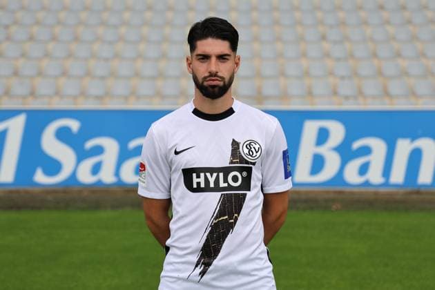 Semih Sahin; SV 07 Elversberg; 2. Bundesliga, Porträttermin 2024 2025 Elversberg Ursapharm-Arena an der Kaiserlinde Saarland Deutschland (DE) Copyright: xSebastianxBachx