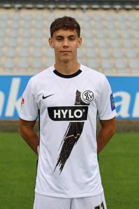 Frederik Schmahl; SV 07 Elversberg; 2. Bundesliga, Porträttermin 2024 2025 Elversberg Ursapharm-Arena an der Kaiserlinde Saarland Deutschland (DE) Copyright: xSebastianxBachx