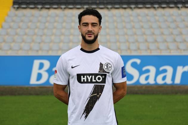 Mohammad Mahmoud; SV 07 Elversberg; 2. Bundesliga, Porträttermin 2024 2025 Elversberg Ursapharm-Arena an der Kaiserlinde Saarland Deutschland (DE) Copyright: xSebastianxBachx