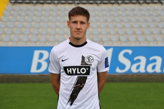 Lukas Pinckert; SV 07 Elversberg; 2. Bundesliga, Porträttermin 2024 2025 Elversberg Ursapharm-Arena an der Kaiserlinde Saarland Deutschland (DE) Copyright: xSebastianxBachx