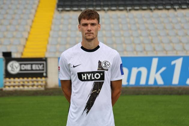 Paul Stock; SV 07 Elversberg; 2. Bundesliga, Porträttermin 2024 2025 Elversberg Ursapharm-Arena an der Kaiserlinde Saarland Deutschland (DE) Copyright: xSebastianxBachx
