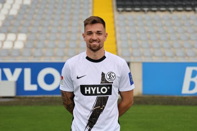 Luca Schnellbacher; SV 07 Elversberg; 2. Bundesliga, Porträttermin 2024 2025 Elversberg Ursapharm-Arena an der Kaiserlinde Saarland Deutschland (DE) Copyright: xSebastianxBachx