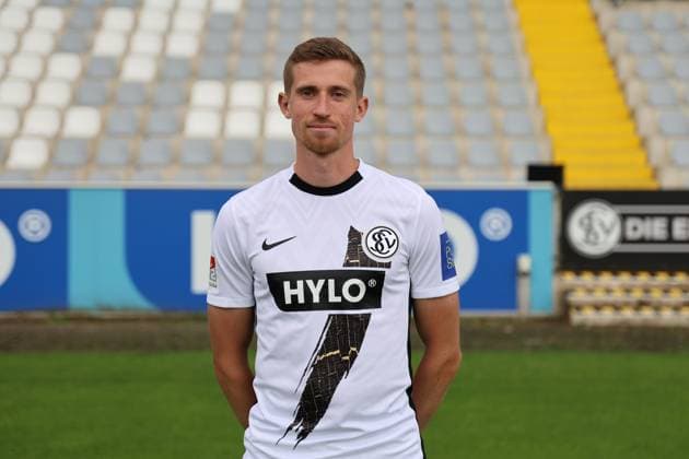 Arne Sicker; SV 07 Elversberg; 2. Bundesliga, Porträttermin 2024 2025 Elversberg Ursapharm-Arena an der Kaiserlinde Saarland Deutschland (DE) Copyright: xSebastianxBachx
