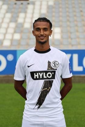 Filimon Gerezgiher; SV 07 Elversberg; 2. Bundesliga, Porträttermin 2024 2025 Elversberg Ursapharm-Arena an der Kaiserlinde Saarland Deutschland (DE) Copyright: xSebastianxBachx