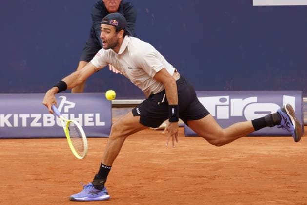 Generali Open ATP, Tennis Herren 250 2024; Kitzbühel, 24.07.2024 Matteo Berrettini (ITA, Italien); Generali Open 2024, ATP 250, Sportpark Kitzbühel am 24.07.2024, Kitzbühel. Copyright: xBEAUTIFULxSPORTSx Pajonkx