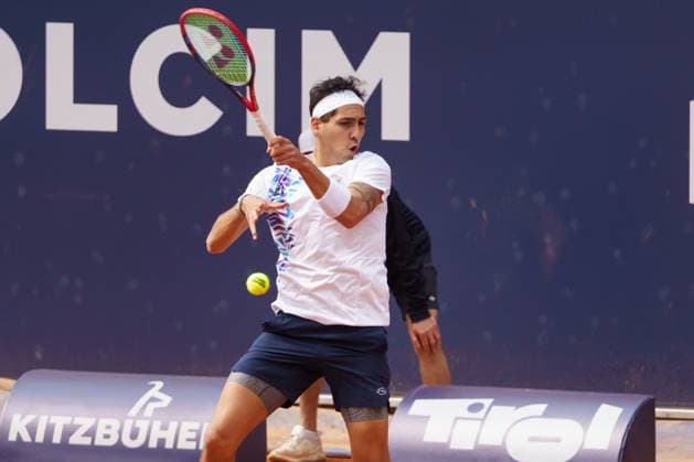Generali Open ATP, Tennis Herren 250 2024; Kitzbühel, 24.07.2024 Alejandro Tabilo (CHI, Chile); Generali Open 2024, ATP 250, Sportpark Kitzbühel am 24.07.2024, Kitzbühel. Copyright: xBEAUTIFULxSPORTSx Pajonkx