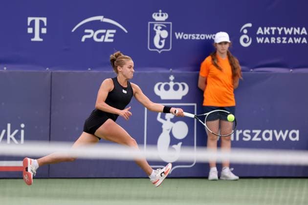 WARSZAWA 24.07.2024 TURNIEJ WTA, Tennis Damen 125 POLISH OPEN --- TENNIS TOURNAMENT WTA 125 POLISH OPEN IN WARSAW MAJA CHWALINSKA FOT. PIOTR KUCZA FOTOPYK 