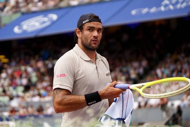 Generali Open ATP, Tennis Herren 250 2024; Kitzbühel, 24.07.2024 Matteo Berrettini (ITA, Italien); Generali Open 2024, ATP 250, Sportpark Kitzbühel am 24.07.2024, Kitzbühel. Copyright: xBEAUTIFULxSPORTSx Pajonkx