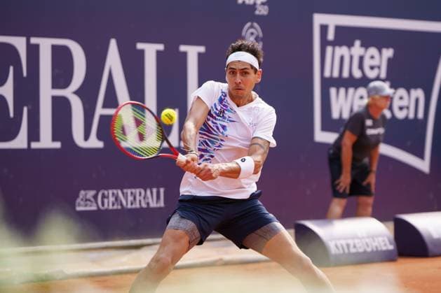 Generali Open ATP, Tennis Herren 250 2024; Kitzbühel, 24.07.2024 Alejandro Tabilo (CHI, Chile); Generali Open 2024, ATP 250, Sportpark Kitzbühel am 24.07.2024, Kitzbühel. Copyright: xBEAUTIFULxSPORTSx Pajonkx