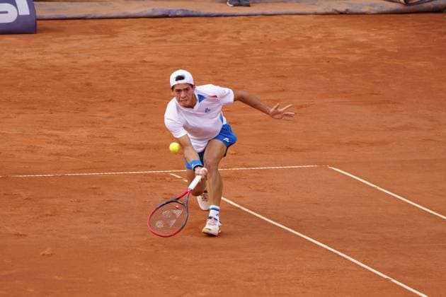 Generali Open ATP, Tennis Herren 250 2024; Kitzbühel, 24.07.2024 Sebastian Baez (ARG, Argentinien); Generali Open 2024, ATP 250, Sportpark Kitzbühel am 24.07.2024, Kitzbühel. Copyright: xBEAUTIFULxSPORTSx Pajonkx
