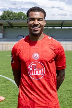 Eric Voufack ; Rot-Weiss Essen; 3.Liga, Porträttermin 2024 2025