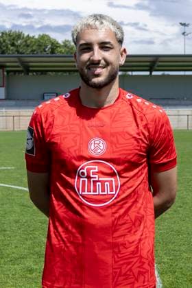 Dion Berisha ; Rot-Weiss Essen; 3.Liga, Porträttermin 2024 2025