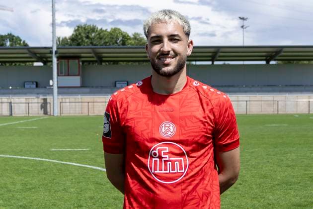 Dion Berisha ; Rot-Weiss Essen; 3.Liga, Porträttermin 2024 2025