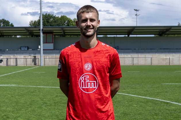 Torben Müsel ; Rot-Weiss Essen; 3.Liga, Porträttermin 2024 2025