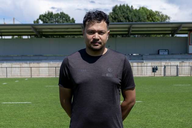 Andreas Ganzinger ; Rot-Weiss Essen; 3.Liga, Porträttermin 2024 2025