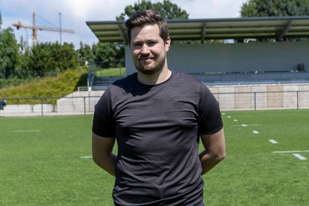 Niklas Trottenberg ; Rot-Weiss Essen; 3.Liga, Porträttermin 2024 2025