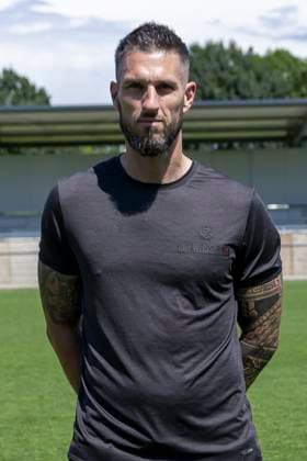 Manuel Lenz ; Rot-Weiss Essen; 3.Liga, Porträttermin 2024 2025