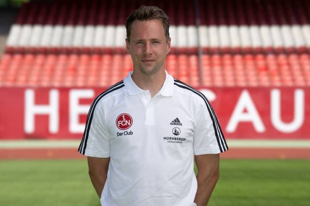 08.07.2024 - 1. FC Nürnberg FCN ( Club ) - 2. Fussball Bundesliga BL - Saison 2024 2025 - Fototermin Porträttermin Vorstellung Präsentation Pressetermin - - Einzelbild Einzelfoto Portrait Porträt Kopfbild - Dennis Neudahm (Torwarttrainer 1. FC Nürnberg FCN )