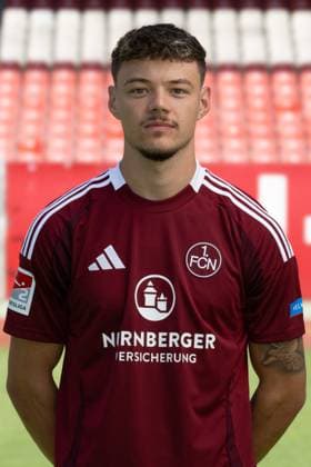 08.07.2024 - 1. FC Nürnberg FCN ( Club ) - 2. Fussball Bundesliga BL - Saison 2024 2025 - Fototermin Porträttermin Vorstellung Präsentation Pressetermin - - Einzelbild Einzelfoto Portrait Porträt Kopfbild - Jannik Hofmann (43, 1. FC Nürnberg FCN )
